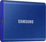 Samsung Portable SSD T7 2000 GB Blue, Portable SSD T7, 2000 GB, USB