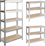 Humberg Metal storage rack 205x120x45 (4850)