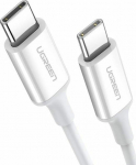 Cable USB Ugreen USB-C - USB-C 1.5 m White (UGR1119WHT)
