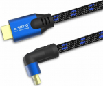 Cable Savio HDMI - HDMI 1.8m niebieski (SAVIO CL-147)
