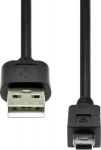ProXtend USB 2.0 A to Mini B 5P M/M, Black 0.5M
