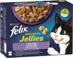 PUI Purina Felix Sensations Mix Turkey, Mackerel, Lamb, Herring - Wet Cat Food - 12x85 g