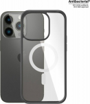 Kaitse&uuml;mbris MagSafe ClearCase, Apple iPhone 14 Pro, klaasist tagak&uuml;ljega, l&auml;bipaistev musta &auml;&auml;rega, PanzerGlass