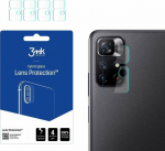 3MK Hybrid glass for the camera lens 3MK Lens Protection Xiaomi Redmi Note 11S 5G/11T 5G [4 PACK]
