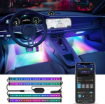 Govee RGBIC Interior Car Lights LED-light strips for the car, 12 V