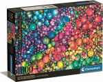 Clementoni CLE puzzle 1000 Compact Colorboom Marbles 39780