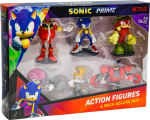 P.M.I. Sonic Prime - 6 Pack Deluxe Box (S1) Action Figures (7.5cm) (Random) (SON6070)