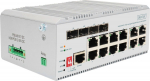 DIGITUS Switch 8 Port Gigabit PoE, L2 managed, 4 SFP Uplink