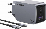 Ugreen Nexode charger Pro 1x USB-A 2x USB-C (UGR1833)