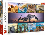 Trefl Puzzle 1000 Africa collage elements