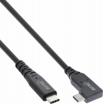 Kabel USB InLine USB-C - USB-C 0.5 m Czarny (35916I)