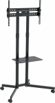 Maclean Stand w&oacute;zek do TV Maclean, professional,32-70'', on wheels, max. VESA 600x400, max. 40kg, MC-951