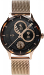 Garett Smartwatch Viva gold steel AMOLED / IP67 / Find your phone / Music playback control