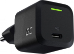 USB Charger Green Cell PowerGaN 33 W PD 3.0 QC 3.0 1x USB-C black