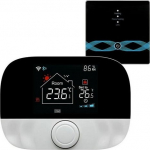 TUYA Programmable Heating Thermostat for Gas Boiler, Wi-Fi, RF, 3A