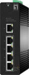 LevelOne Industr.PoE+Switch 4xGE PoE+ 60W Hilbert SL managed