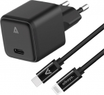 alkaya Nexus Speed Flex Charger Set GaN Technology 20W schwarz