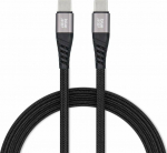 Kabel USB Blue Star USB-C - USB-C 1.2 m Czarny
