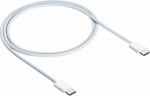 Kabel USB Akyga USB-C - USB-C 1 m White (AK-USB-51)