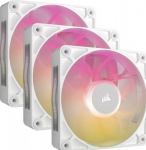 Corsair RX120 RGB MAX* iCUE LINK, 3-pack, White
