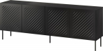 Cama MEBLE SIENA chest of drawers 200x40x75 matte black
