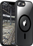 JT Berlin BackCase Pankow Hybrid MagSafe- Apple iPhone 16e- schwarz/transparent