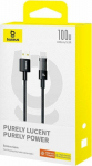 Kabel USB Baseus USB-A - USB-C 1 m Czarny (P10373002111-00)