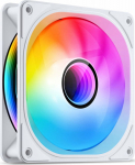 Jonsbo FR-606W PWM-L&uuml;fter, RGB - 120mm, wei&szlig;
