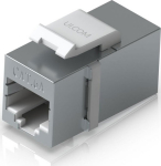 Ubiquiti Pass-through Cat6A keystone, coupler (12-pack) for