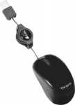 Targus Compact Blue Trace Travel Mouse - Black