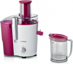 BOS Bosch MES25C0 juice maker Centrifugal juicer 700 W Cherry (fruit), Transparent, White