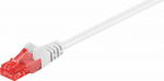 Wentronic Patch Cable | 68639 CAT 6 U/UTP | PVC AWG 24/7 | Cable length: 15 m | White