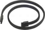 SilverStone SATA III Kabel 50cm - sleeved black