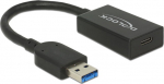 DELOCK Converter USB 3.1 Typ A -> Typ C St/Bu schwarz