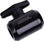 Alphacool Eiszapfen 2 Wege Kugelhahn G1/4 - schwarz