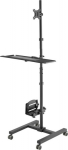 Maclean Stand monitor trolley CPU on wheels MC-793