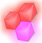 Trust Additional panels GXT903 VYBZ LED HEXAGON 3 art