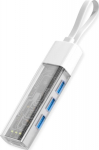ROLINE USB3.2 Gen1 Hub 4x Usb-A Typ A+C Kabel
