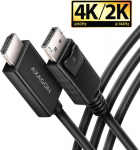 CABLE DP TO HDMI 1.8M/RVD-HI20C2 AXAGON