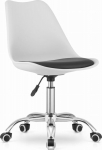 Vodafone Swivel chair ALBA - black and white