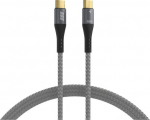 EFB Elektronik EFB USB-C Kabel 100W PD 3.0 5A E-Marker Chip 1m grau
