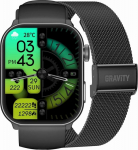 GRAVITY GT28-1 Men&rsquo;s Smartwatch Strap + Bracelet / black