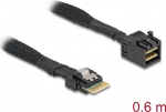 Delock SAS Kabel Mini HD SFF-8643 -> Slim SFF-8654 - Kabel - Digital/Data