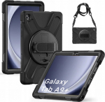 Strado Armor case with handle and strap do Samsung Galaxy Tab A9 Plus 11 (Czarne)