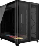 Corsair AIR 5400 RS-R ARGB PC-Geh&auml;use, Midi Tower, Tempered Glass, RGB - schwarz, 3x 120-mm fan included