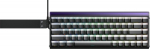 Keyboard Aula Hero 68 HE JadeKing Switch (AUH68-BLH-JK)