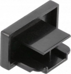 GTV Busbar 1-phase end cap black XLT-1FAC71-10