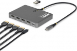 StarTech.com USB-C TO QUAD HDMI ADAPTER, ADAPTER 4K 60HZ HDMI PD