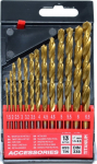 AWTOOLS METAL TITANIUM DRILL KPL. 13szt./1.5-6.5mm/