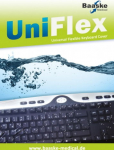 Baaske Medical Baaske Keyboard Protector uni flex transparent